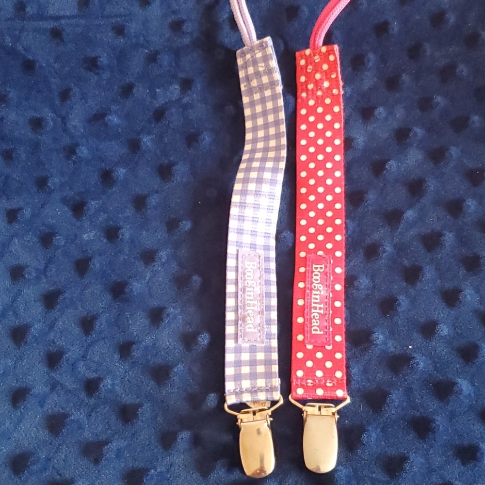 ❤Booginhead Paci clips❤